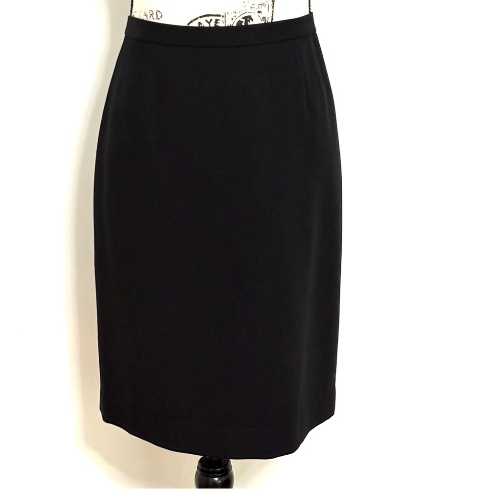 Ann Taylor Classic Black Pencil Skirt Women 6